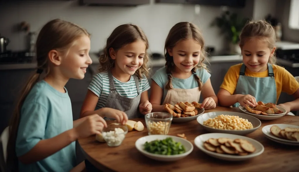 Gemeinsam kochen und essen mit Kindern