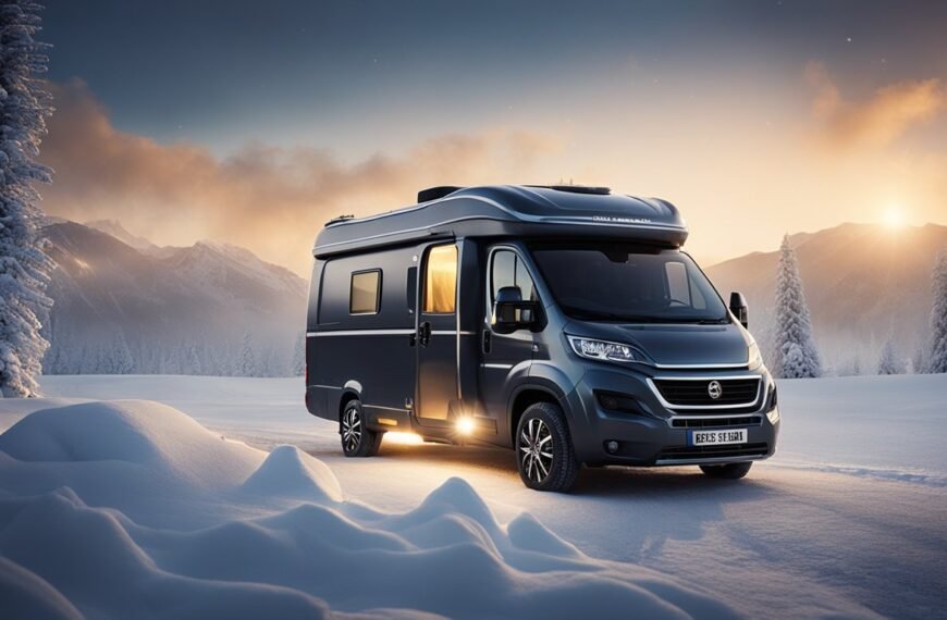 vanlife reiseziele im winter