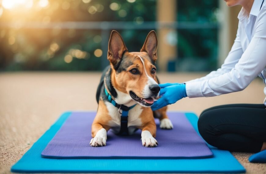 Hunde Physiotherapie Übungen