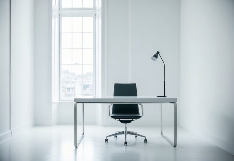 Minimalistische Arbeitszimmer Ideen