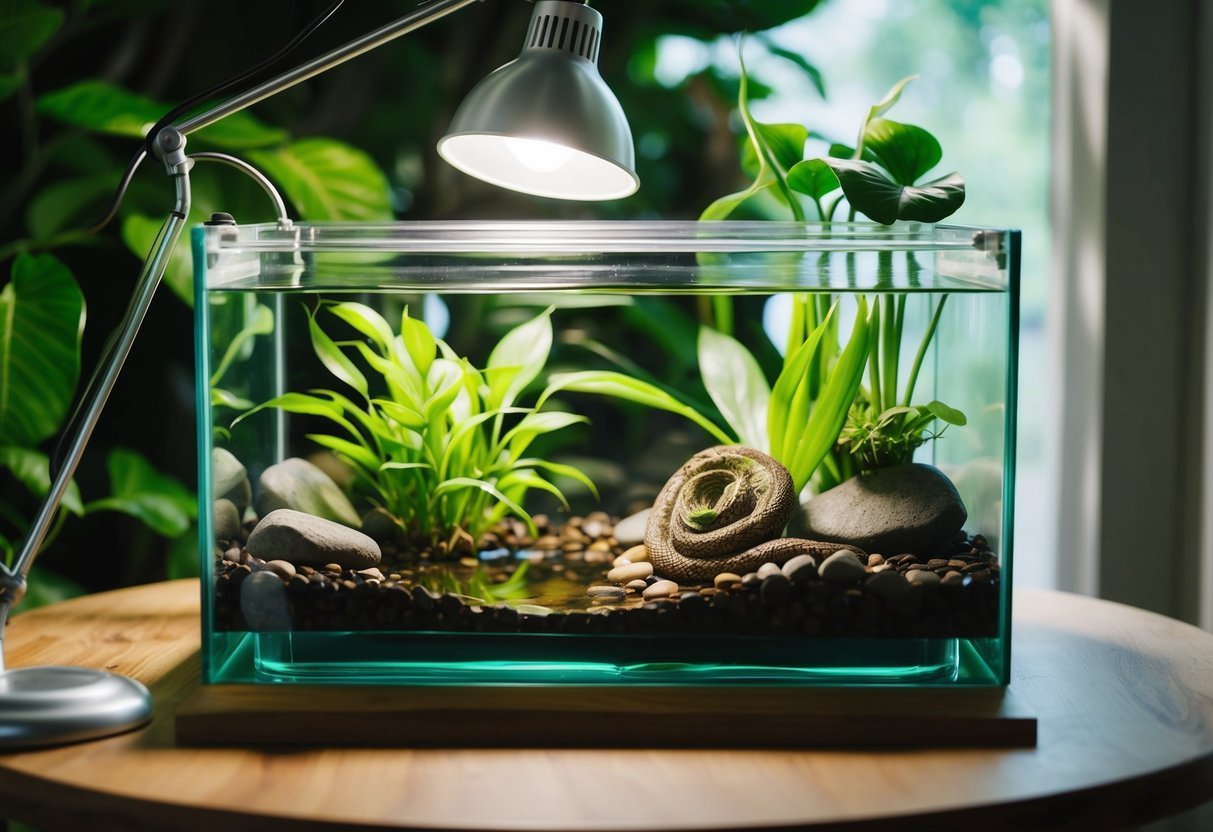 Terrarium für Reptilien