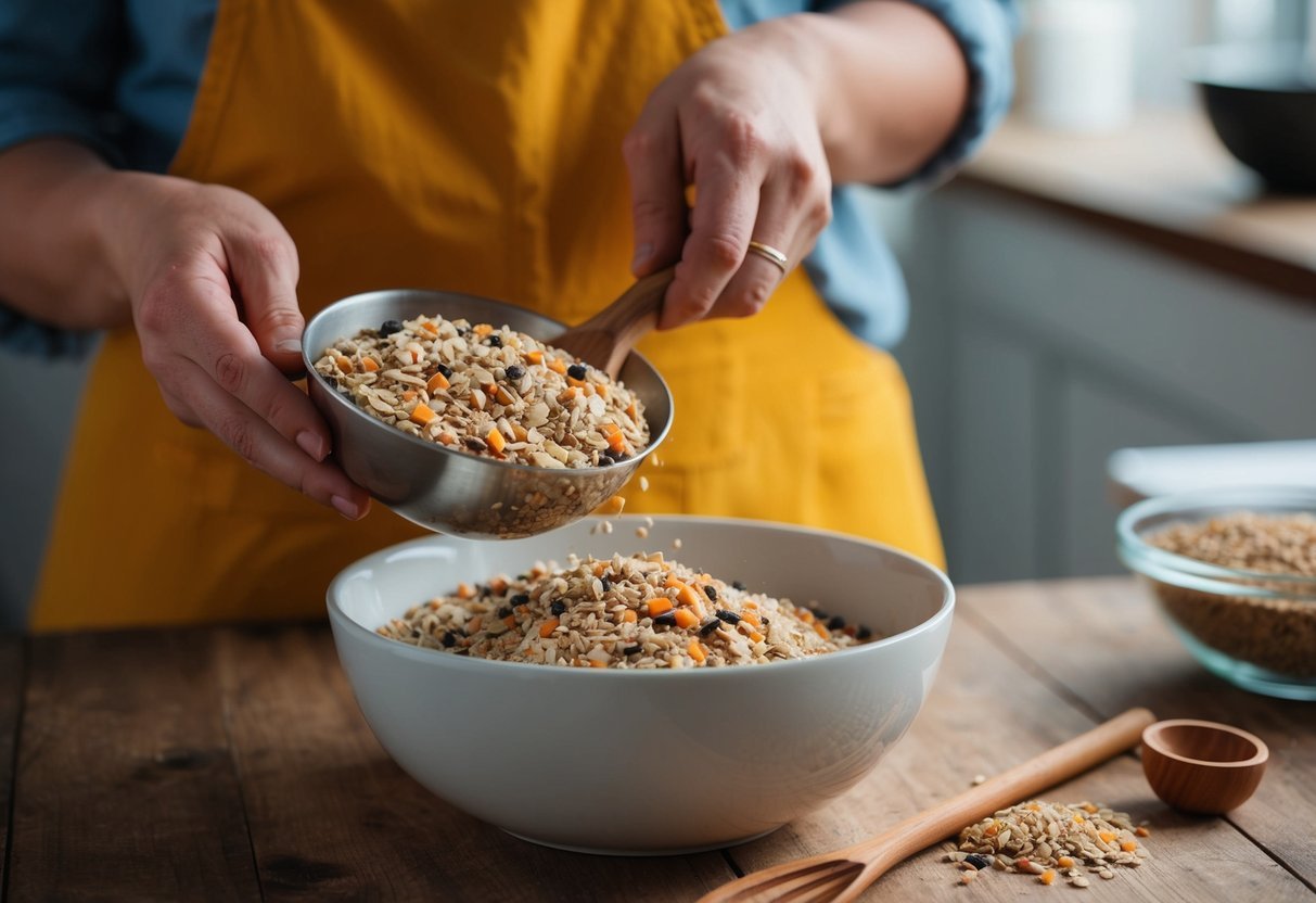 Bindenwaranfutter selber machen