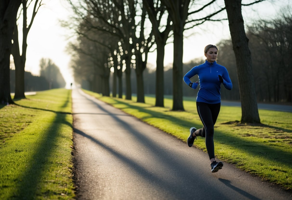 slow jogging