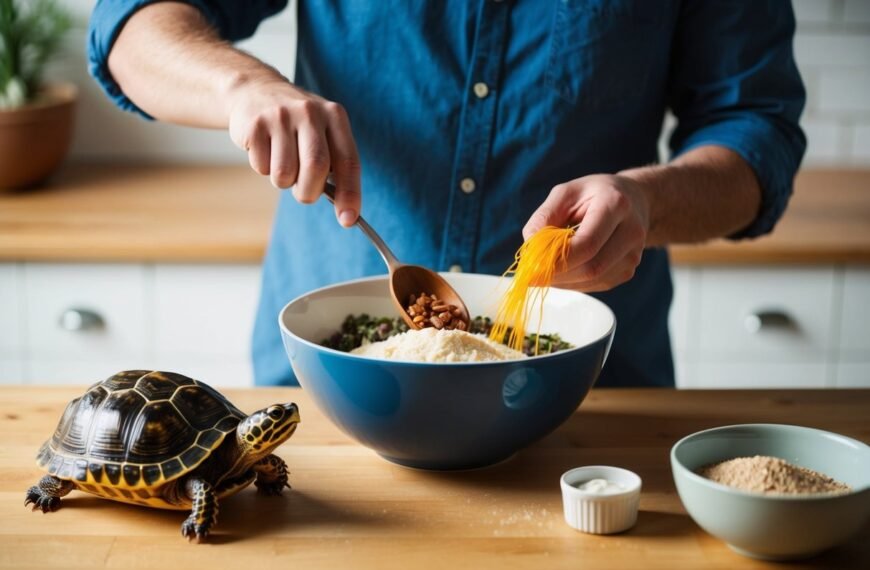 Wasserschildkrötenfutter selber machen