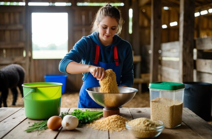 Alpakafutter selber machen